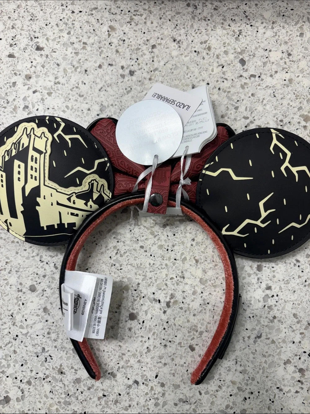 Disney Hollywood Studios Tower of Terror Service Elevator Mickey Ears, BNWT